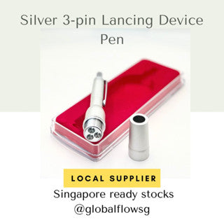 3-Pin Bleeding Lancing Device for Cupping Hijama Bekam Blood Test Lancing Pen Cupping Acupuncture Massage Bloodletting