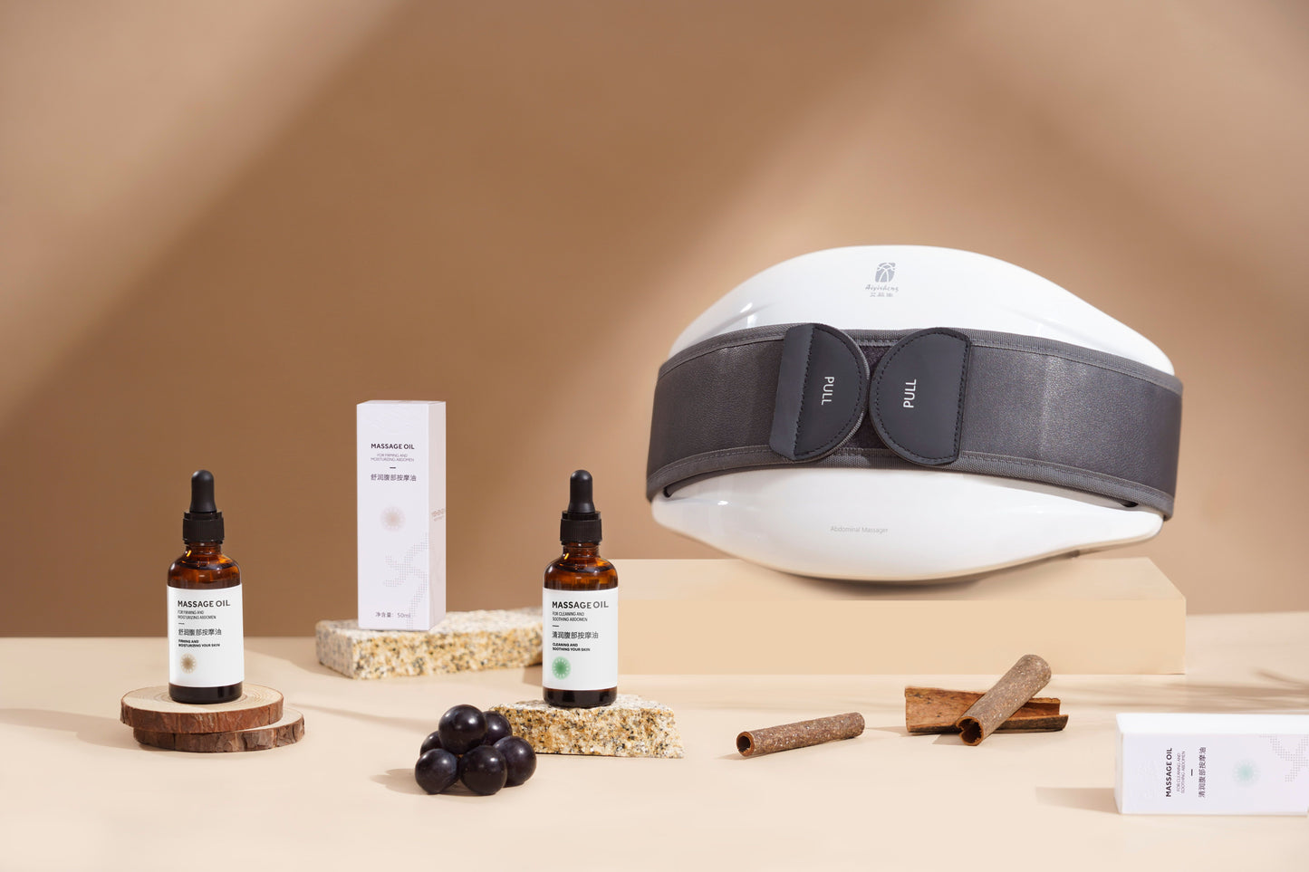 Ginger Massager Oil for Warming and Soothing Abdominal_6