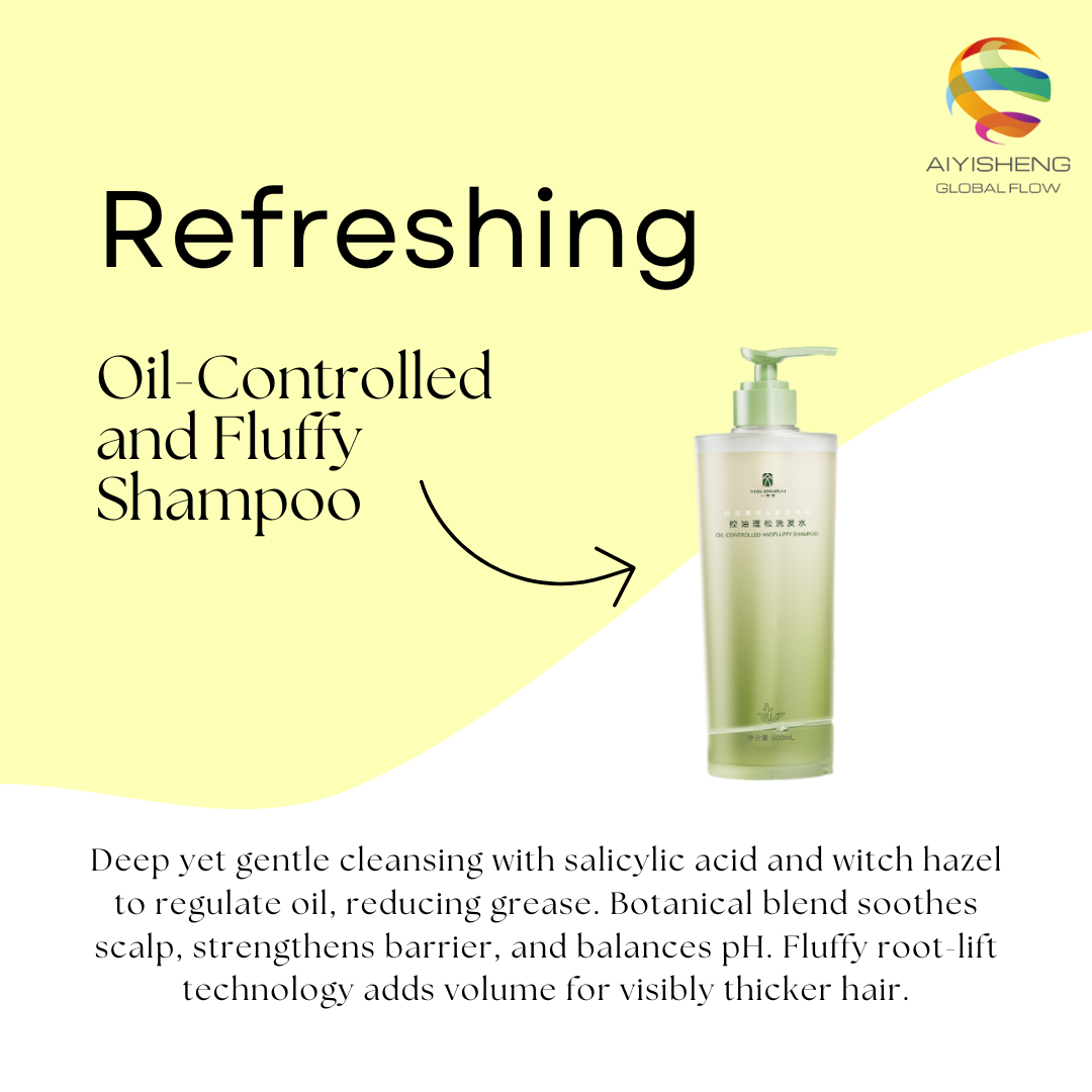 Oil-Controlled and Fluffy Shampoo
