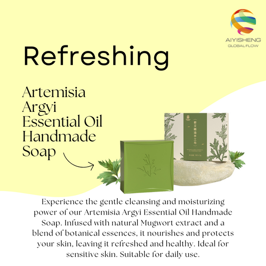 Artemisia Argyi Essential Oil Handmade Soap_1