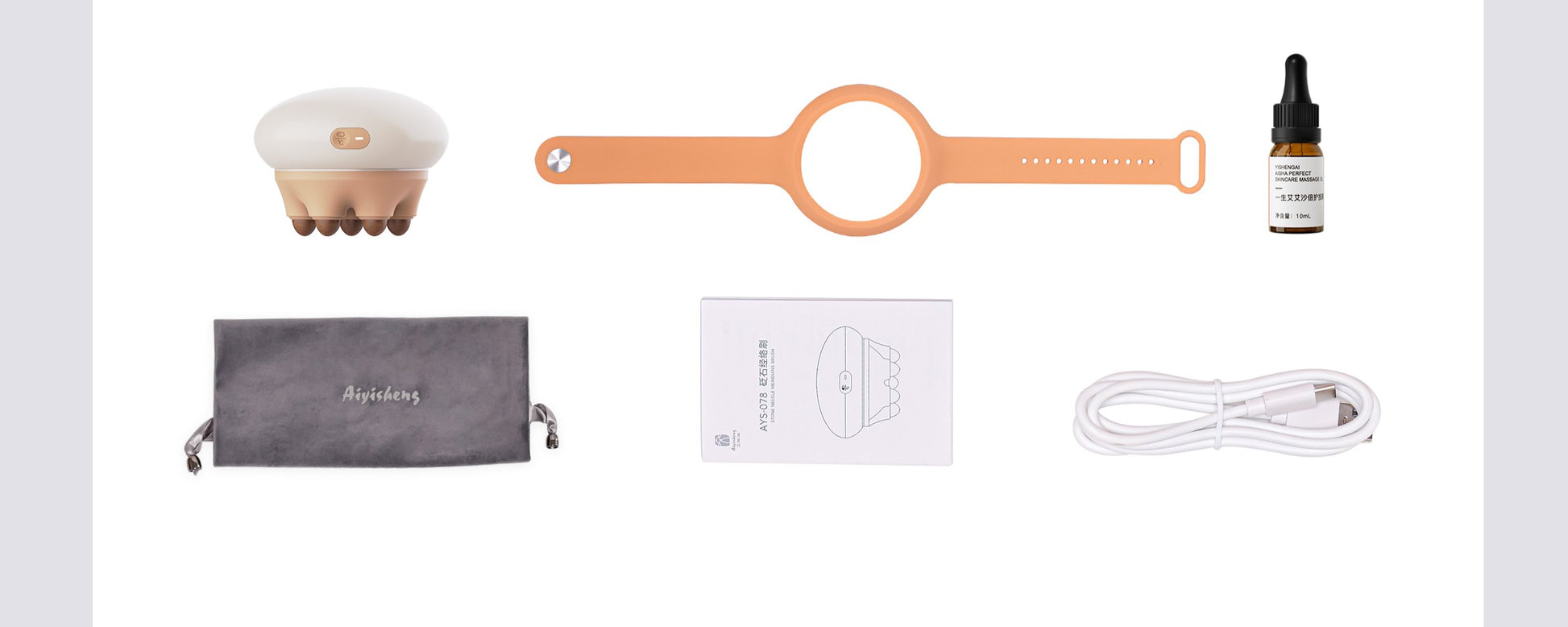 Aiyisheng Heated Bian Stone BeautyCare Portable Massager_4