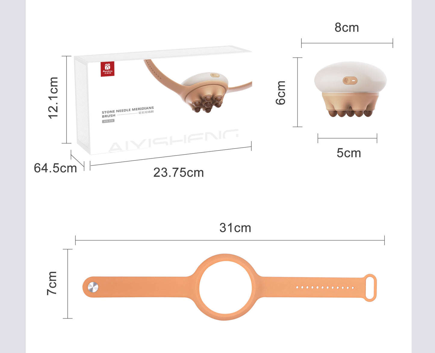 Aiyisheng Heated Bian Stone BeautyCare Portable Massager_6