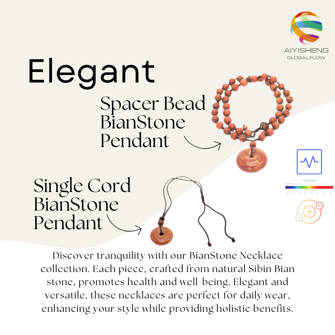 Aiyisheng Bian Stone BianStone Necklace_1
