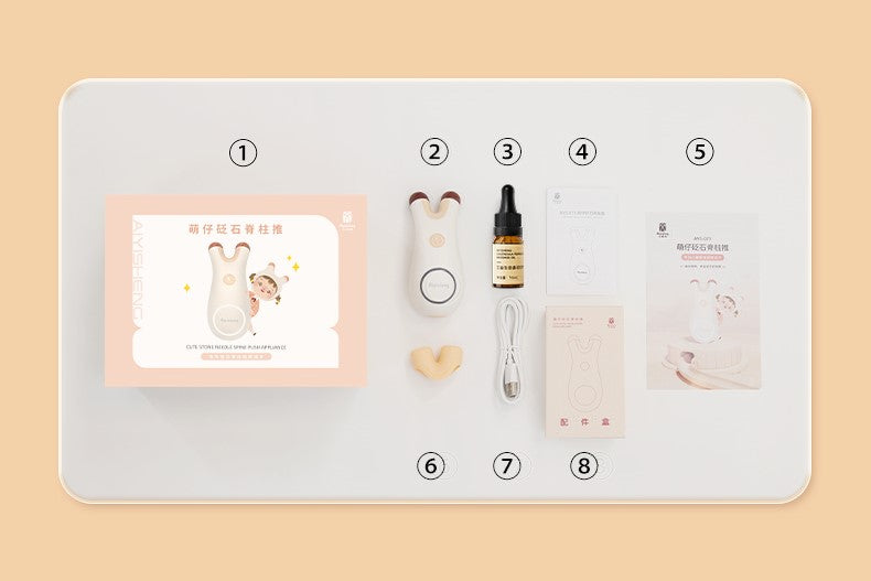 Aiyisheng Heated Bian Stone CozyBack Kids Gua Sha_4