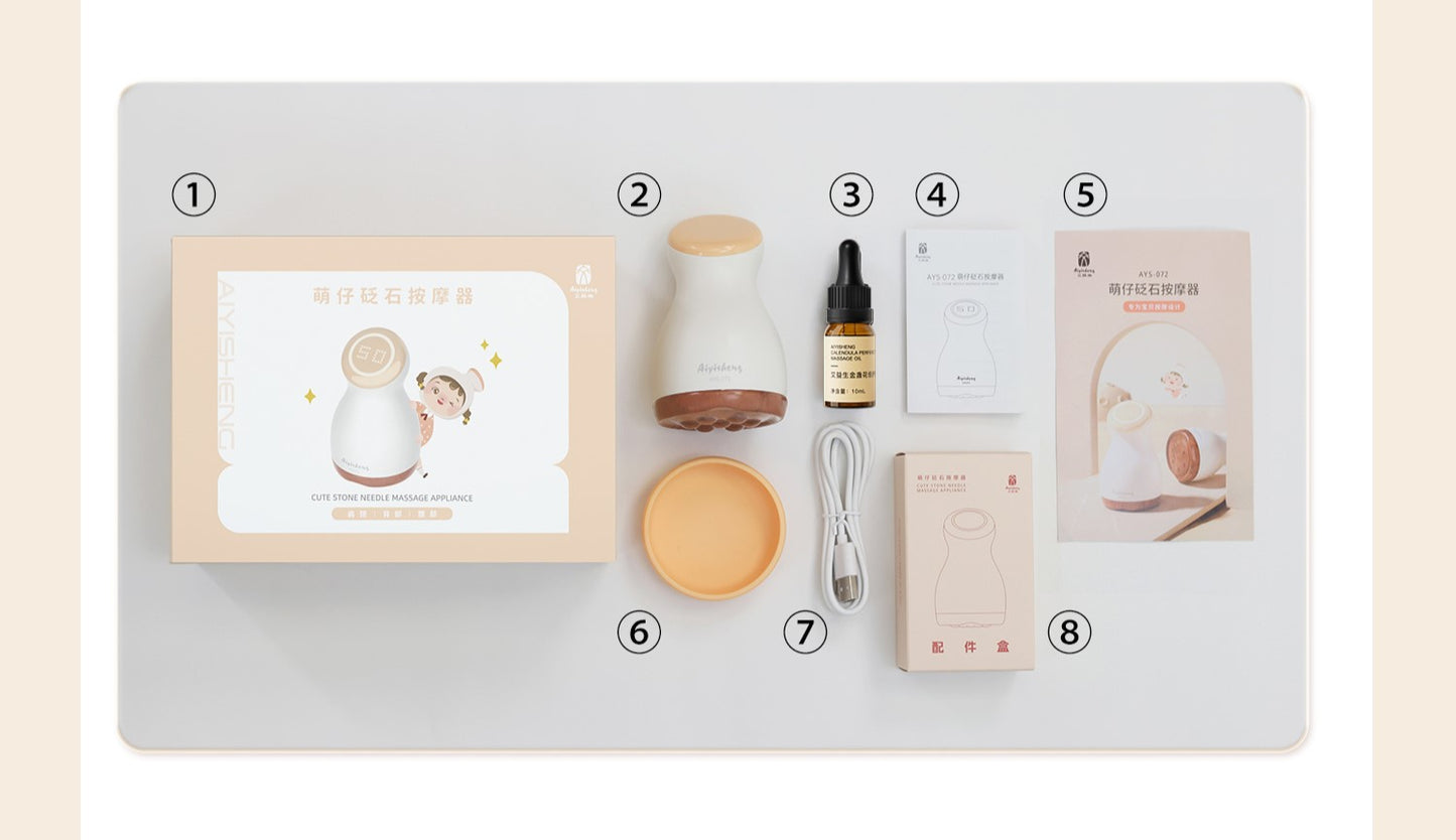 Aiyisheng Heated Bian Stone CozyCare Gentle Gua Sha_4