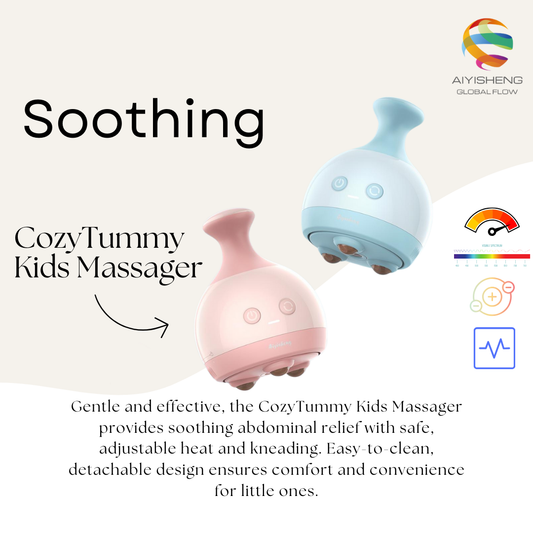 Aiyisheng Heated Bian Stone CozyTummy Kids Massager_1