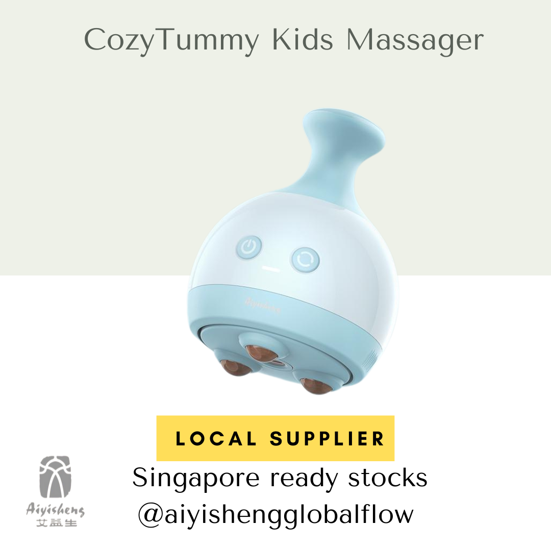 Aiyisheng Heated Bian Stone CozyTummy Kids Massager_3