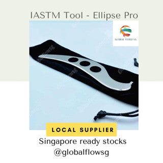 Ellipse Pro Graston Tool Stainless Steel Tissue Therapy Muscle Massage IASTM Tool (1pc)