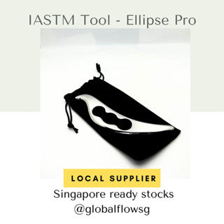 Ellipse Pro Graston Tool Stainless Steel Tissue Therapy Muscle Massage IASTM Tool (1pc)