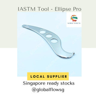 Ellipse Pro Graston Tool Stainless Steel Tissue Therapy Muscle Massage IASTM Tool (1pc)