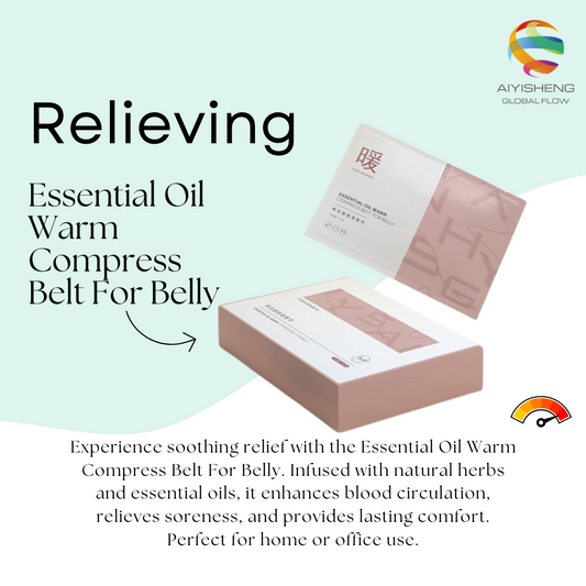 Essential Oil Warm Compress Belt For Belly