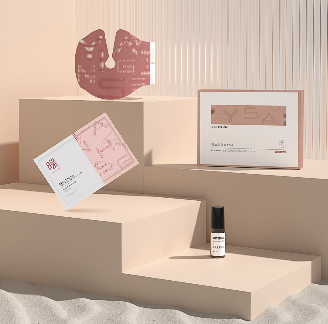 Essential Oil Knees Warm Compress Sticker_4