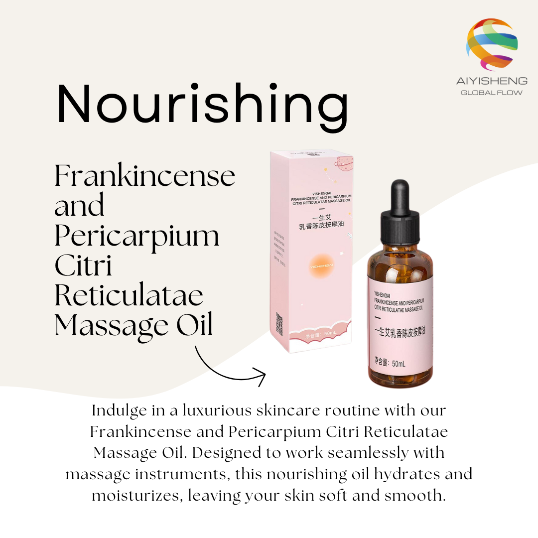 Frankincense and Pericarpium Citri Reticulatae Massage Oil 50ml