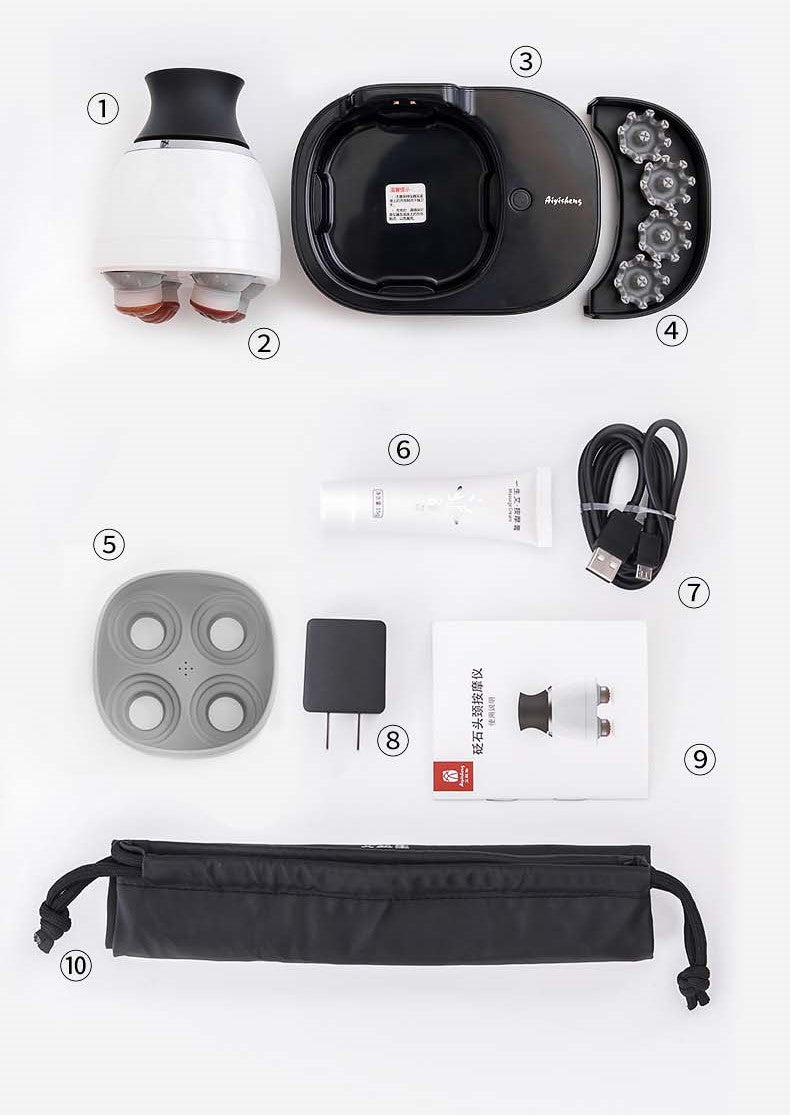 Aiyisheng Bian Stone Head & Body Massager_4