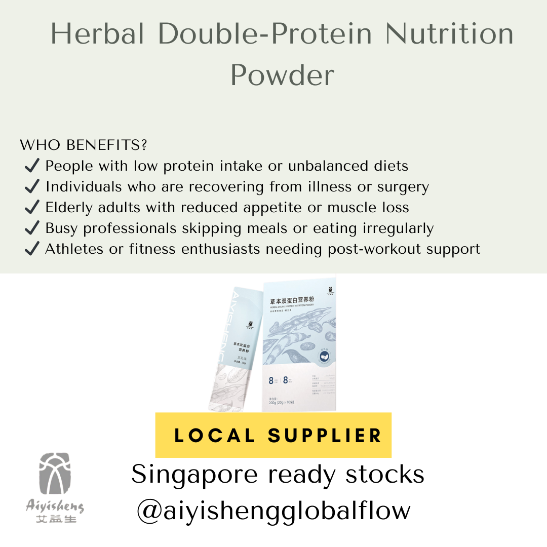 Herbal Double Protein Nutrition Powder - Soy milk flavor_2