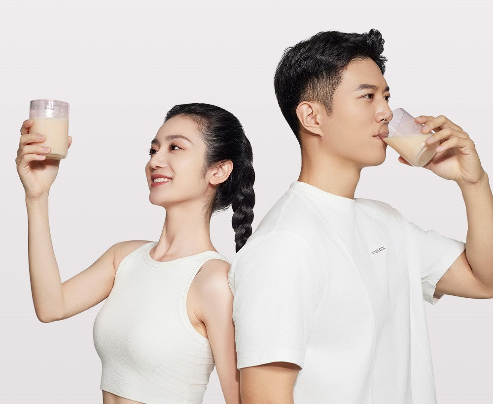 Herbal Double Protein Nutrition Powder - Soy milk flavor_3