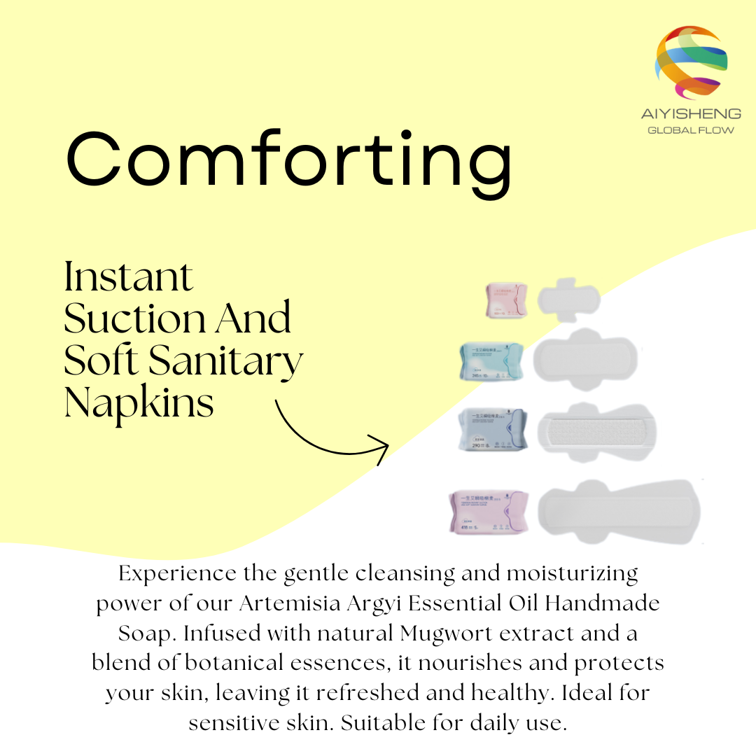 Instant Suction And Soft Sanitary Napkin_