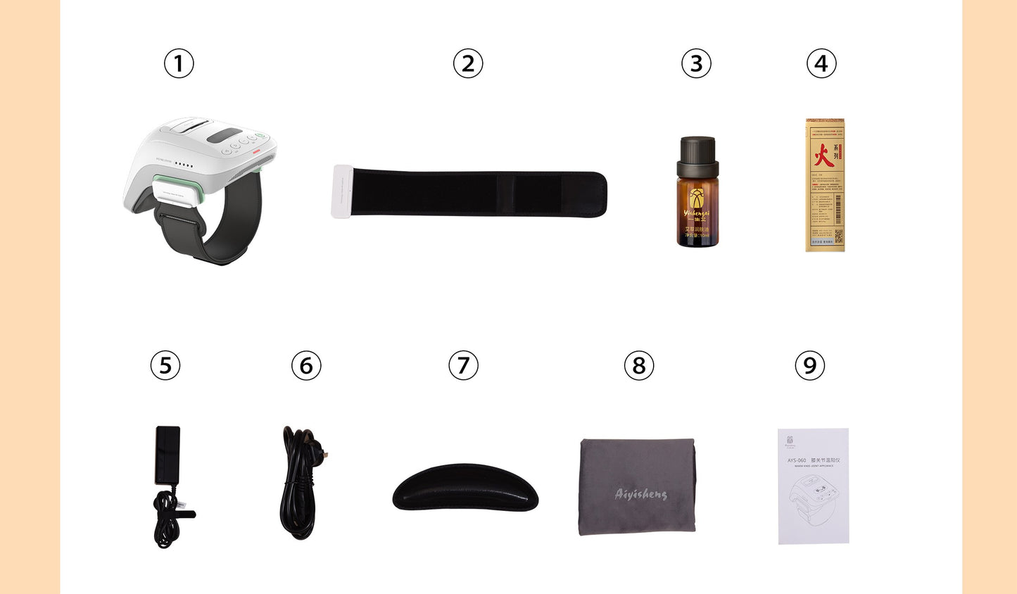 Aiyisheng Smokeless Moxibustion  Knee Relief and Recovery Device_5