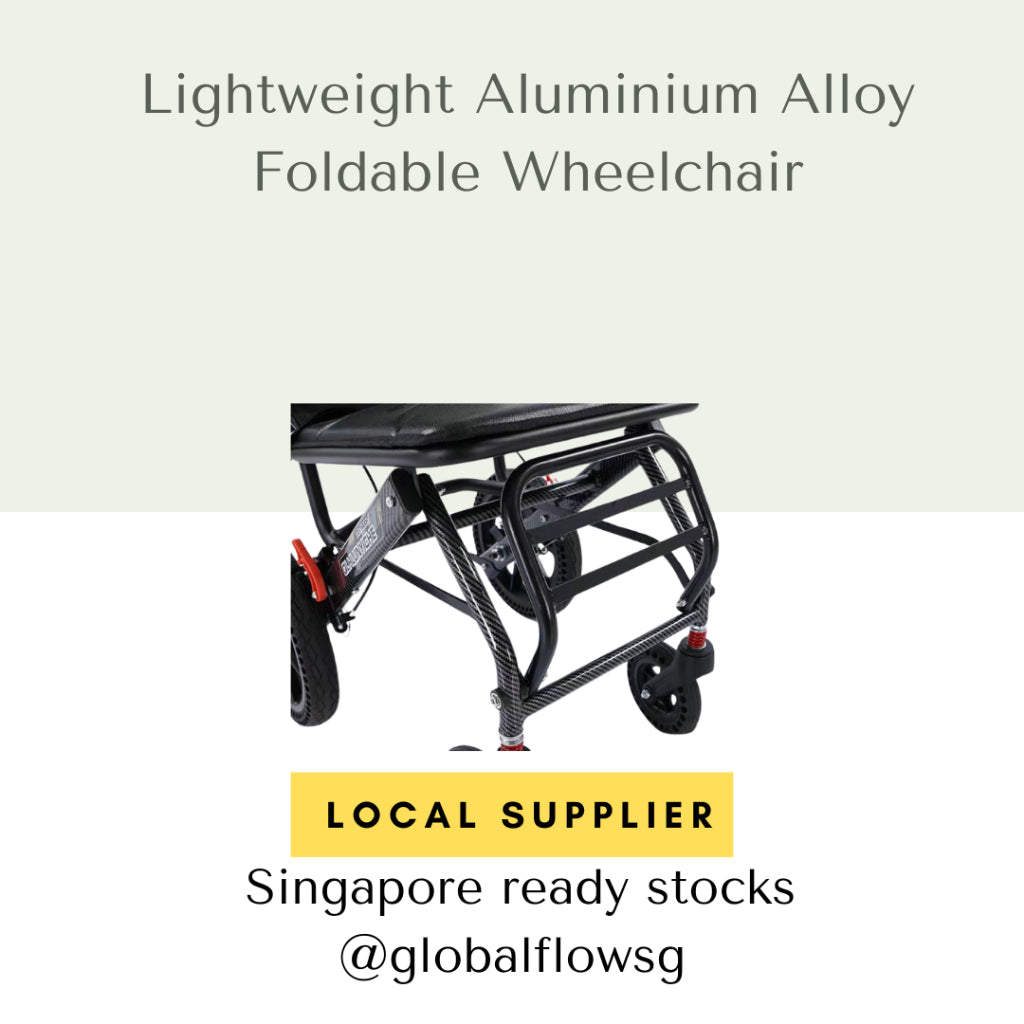 Lightweight Aluminium Alloy Foldable Travelling Wheelchair_4