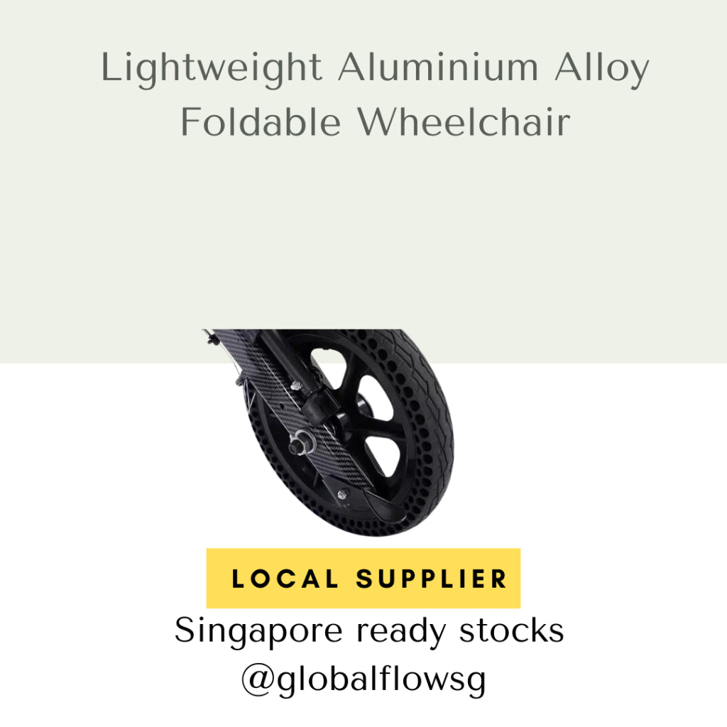Lightweight Aluminium Alloy Foldable Travelling Wheelchair_6