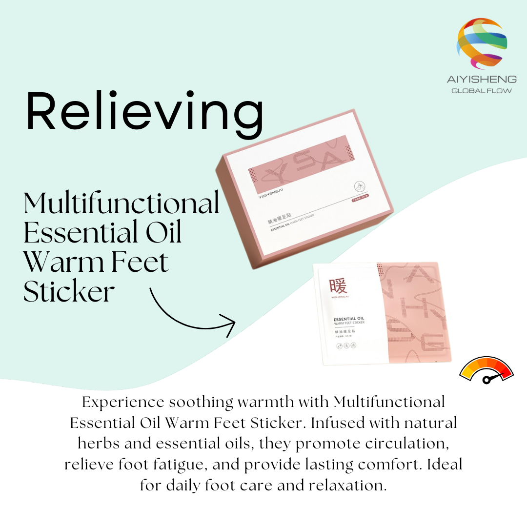 Multifunctional Essential Oil Warm Feet Sticker_