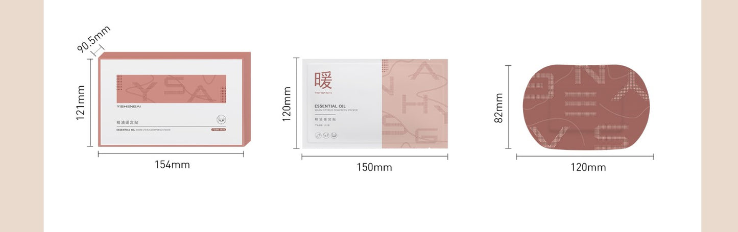 Multifunctional Essential Oil Warm Feet Sticker_4