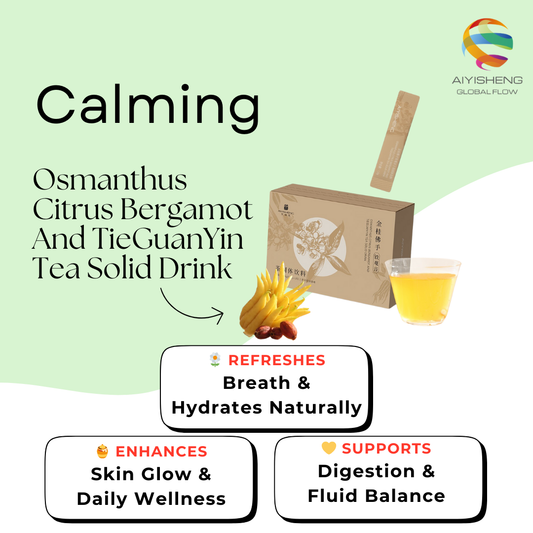 Osmanthus Citrus Bergamot And TieGuanYin Tea Solid Drink_1