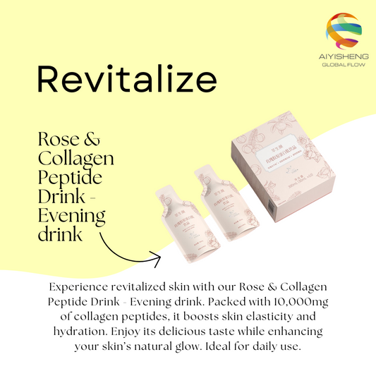 Rose & Collagen Peptide Drink - Evening drink