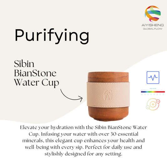 Aiyisheng Bian Stone Sibin BianStone Water Cup_1