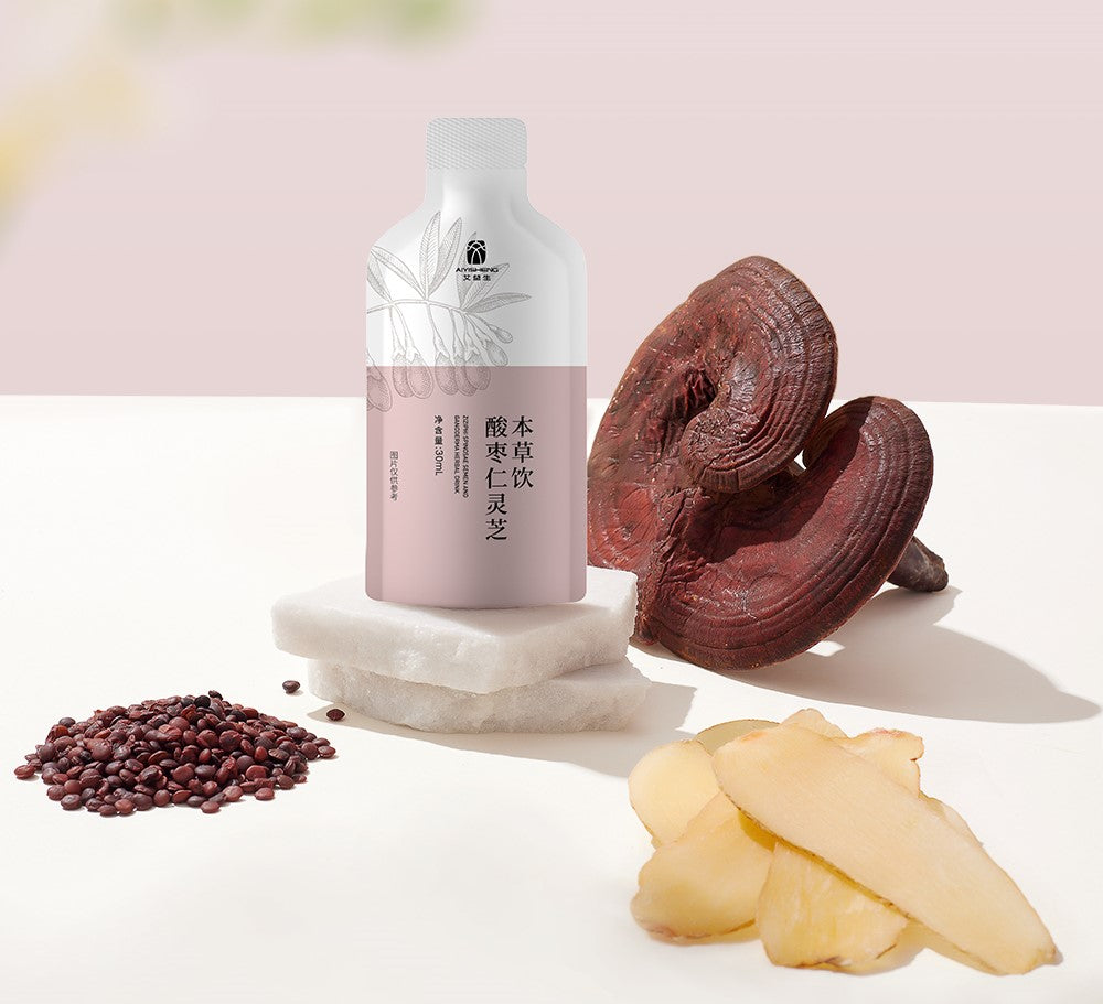 Zizhiphi Spinosae Semen and Gandoerma Herbal Drink_4